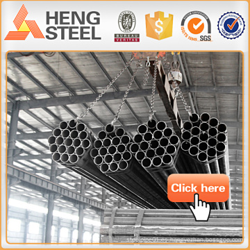 Tianjin tubería de acero fábrica de producción Ms pipa andamio material